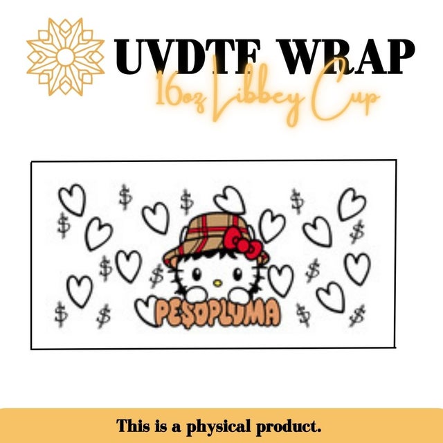 UVDTF- Noodle Kitty Wrap