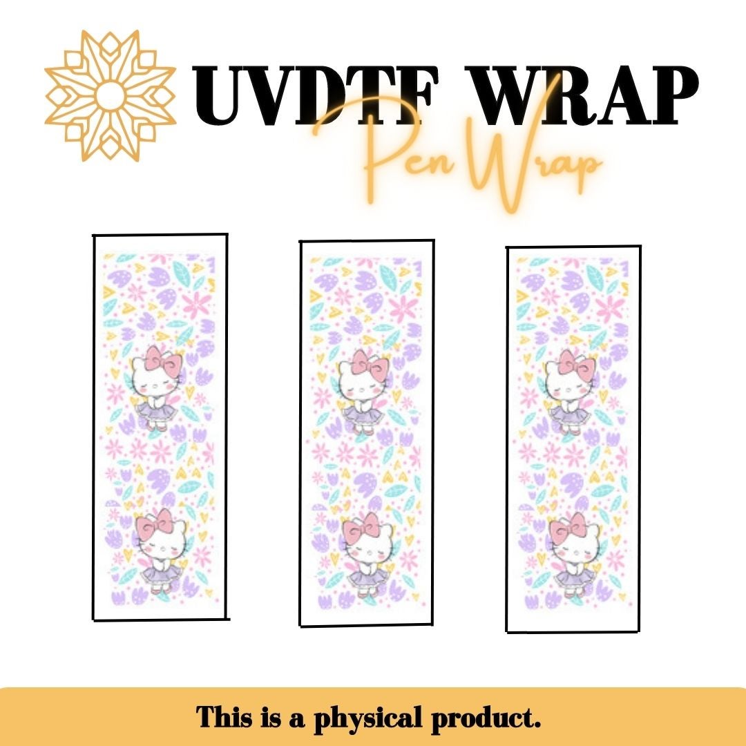 UVDTF- Noodle Kitty Wrap